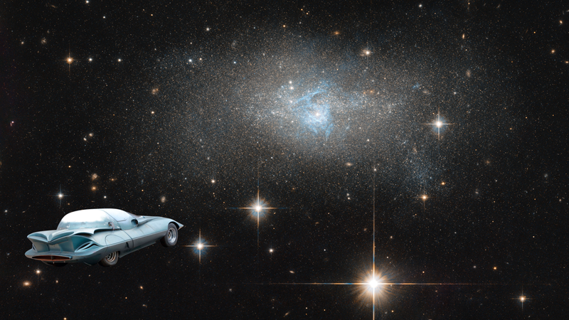 Illustration for article titled This Custom 1964 Corvette Going to Auction Would Look Much Better Going to Space